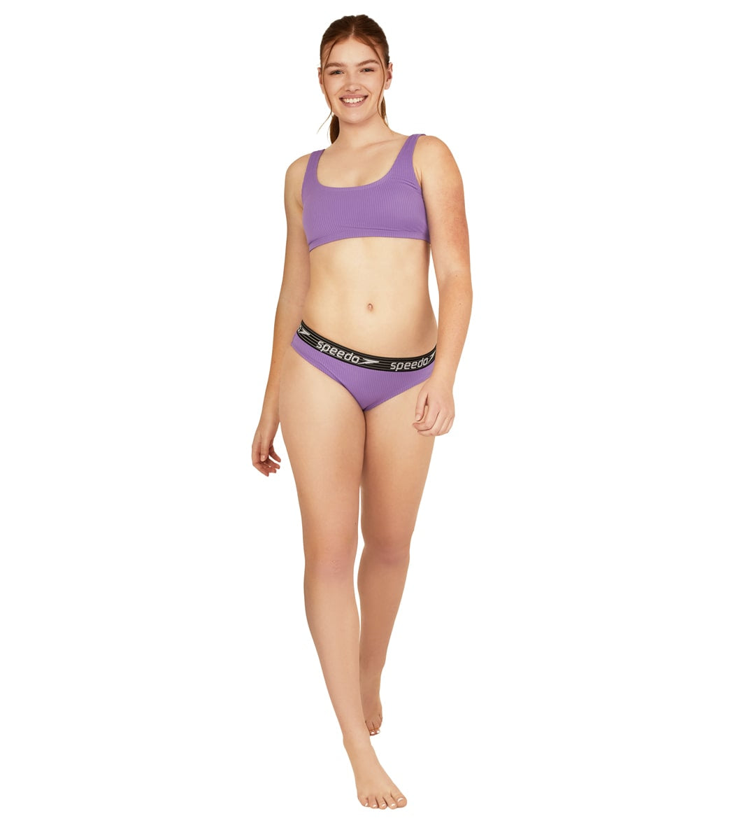 Speedo Active Women's Ribbed Bikini Top