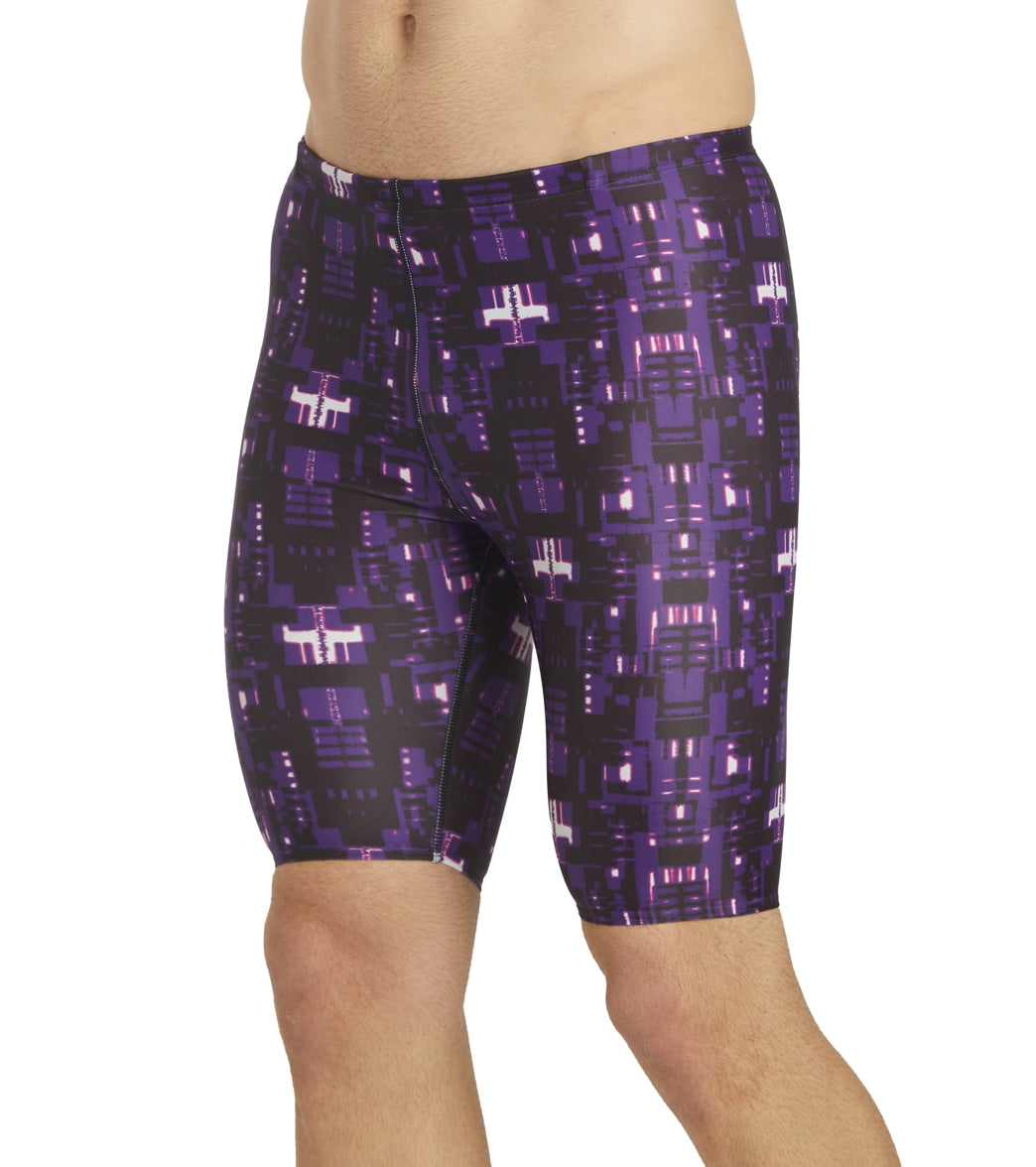 iSwim Varsity Blur Jammer Swimsuit (22-40) Purple