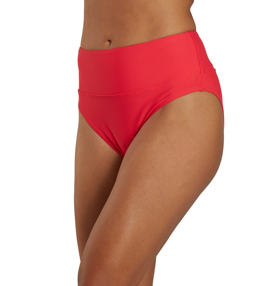 Next by Athena Women's Harmony High Waisted Bikini Bottom