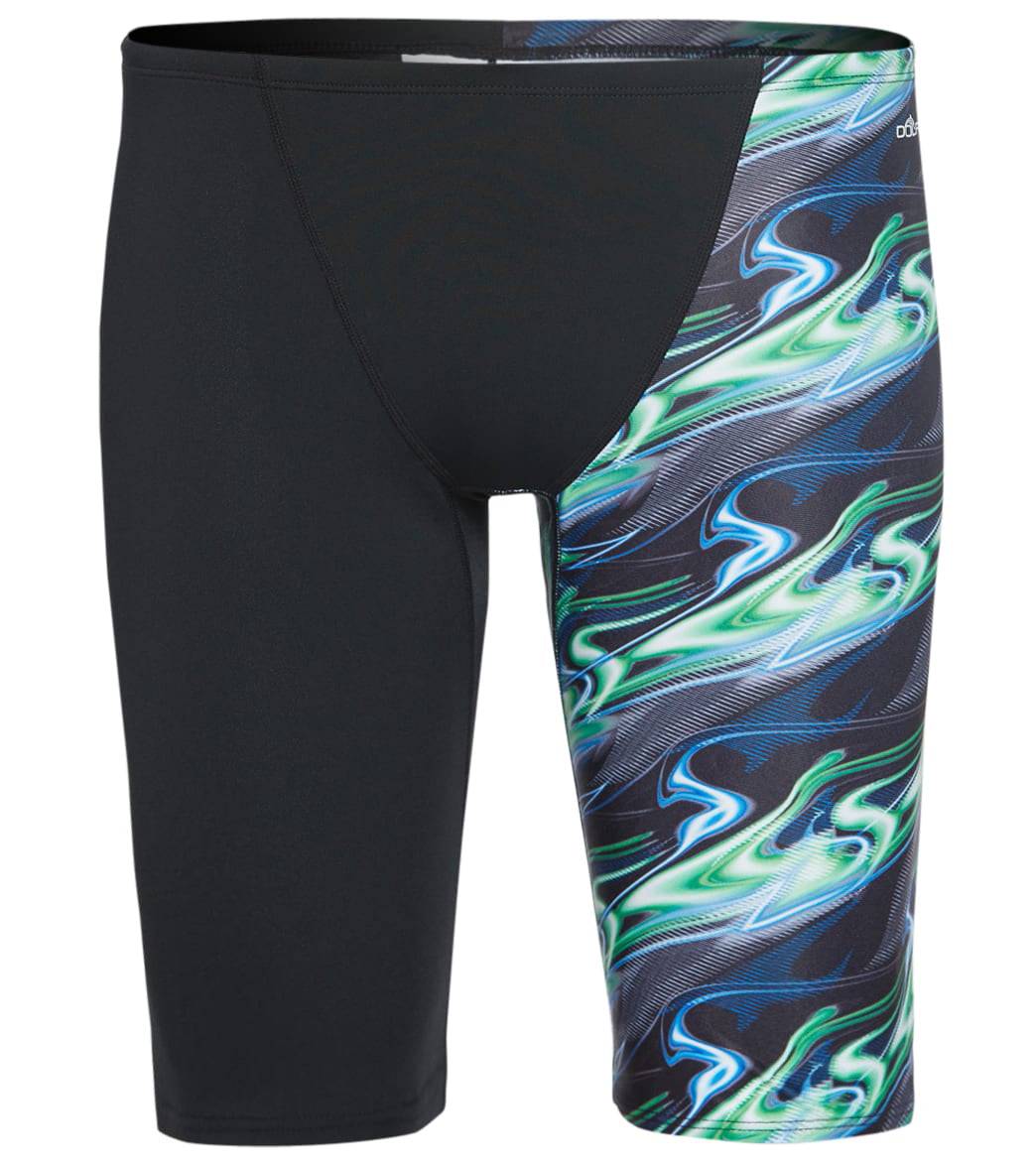 Dolfin Reliance Men's Inferno Team Print Spliced Jammer Swimsuit