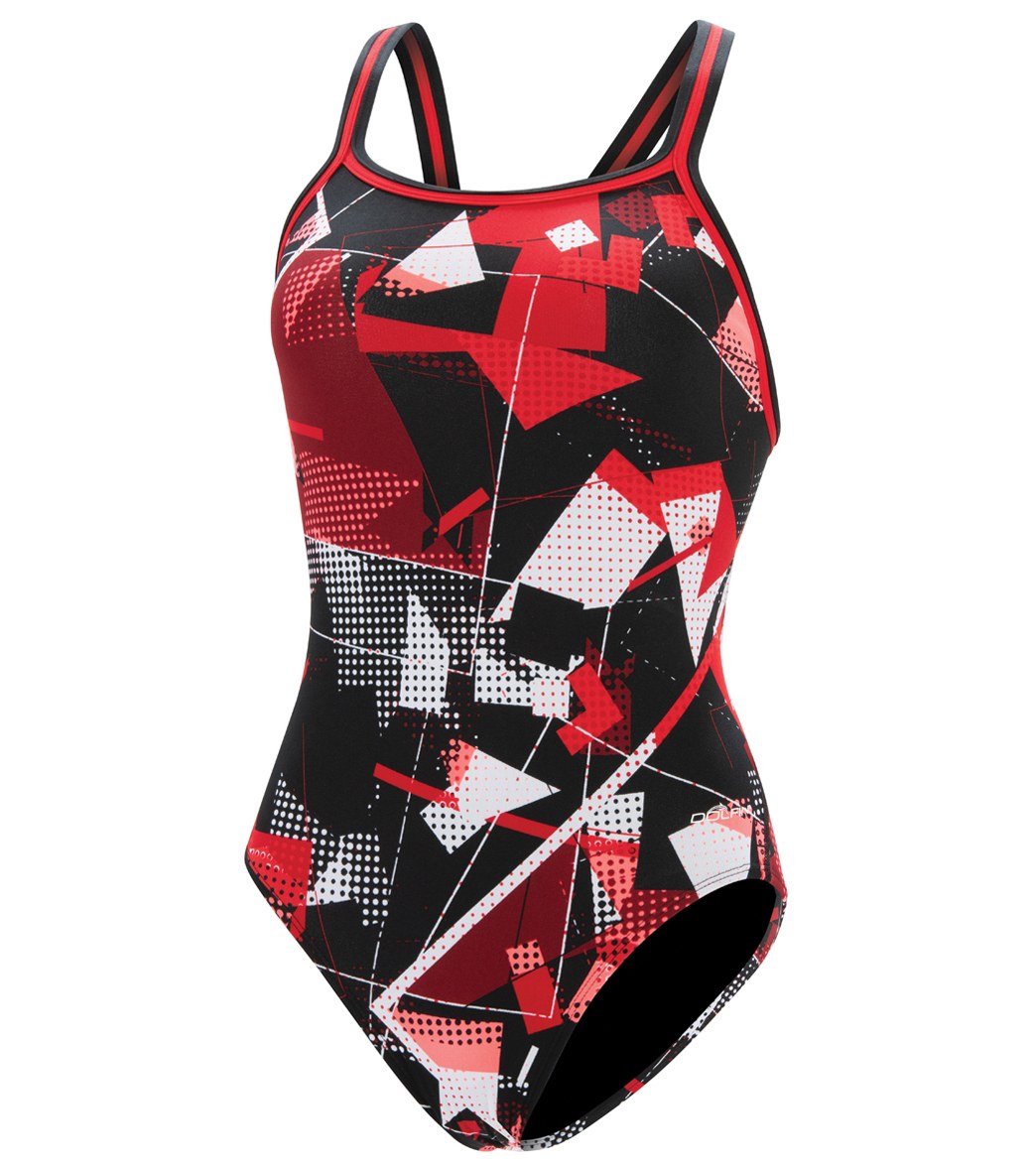 Dolfin Women's Reliance Renegade DBX Back One Piece Swimsuit