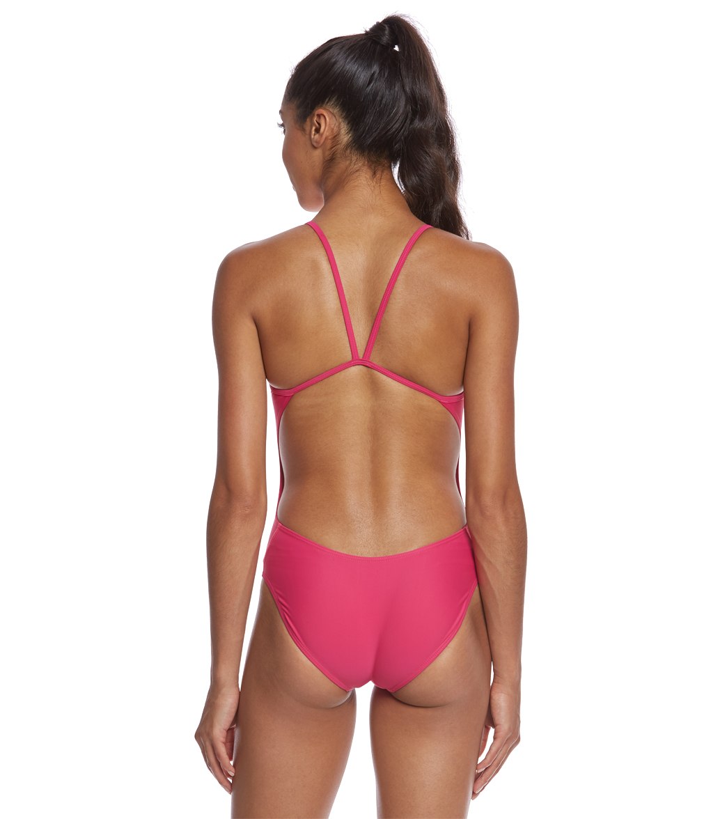 Sporti Micro Back One Piece Swimsuit (24-40) Hot Pink