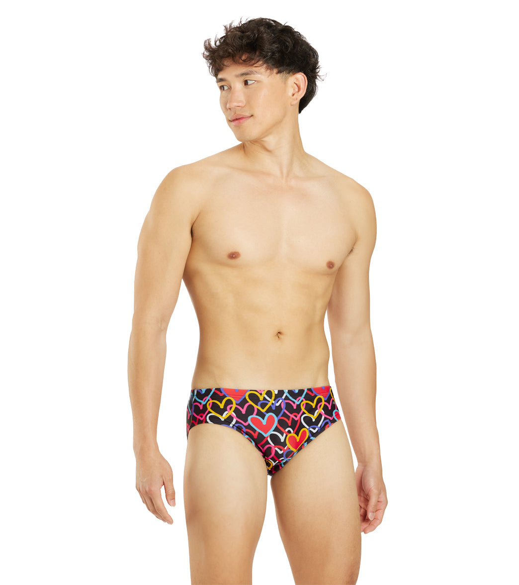 Sporti Limited Edition Be Mine Brief Swimsuit (26-40) Be Mine