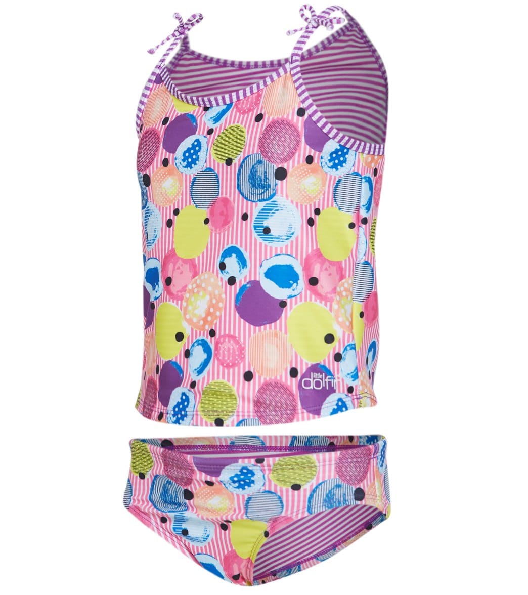 Dolfin Toddler Bubble Gum Tankini Set Bubble Gum