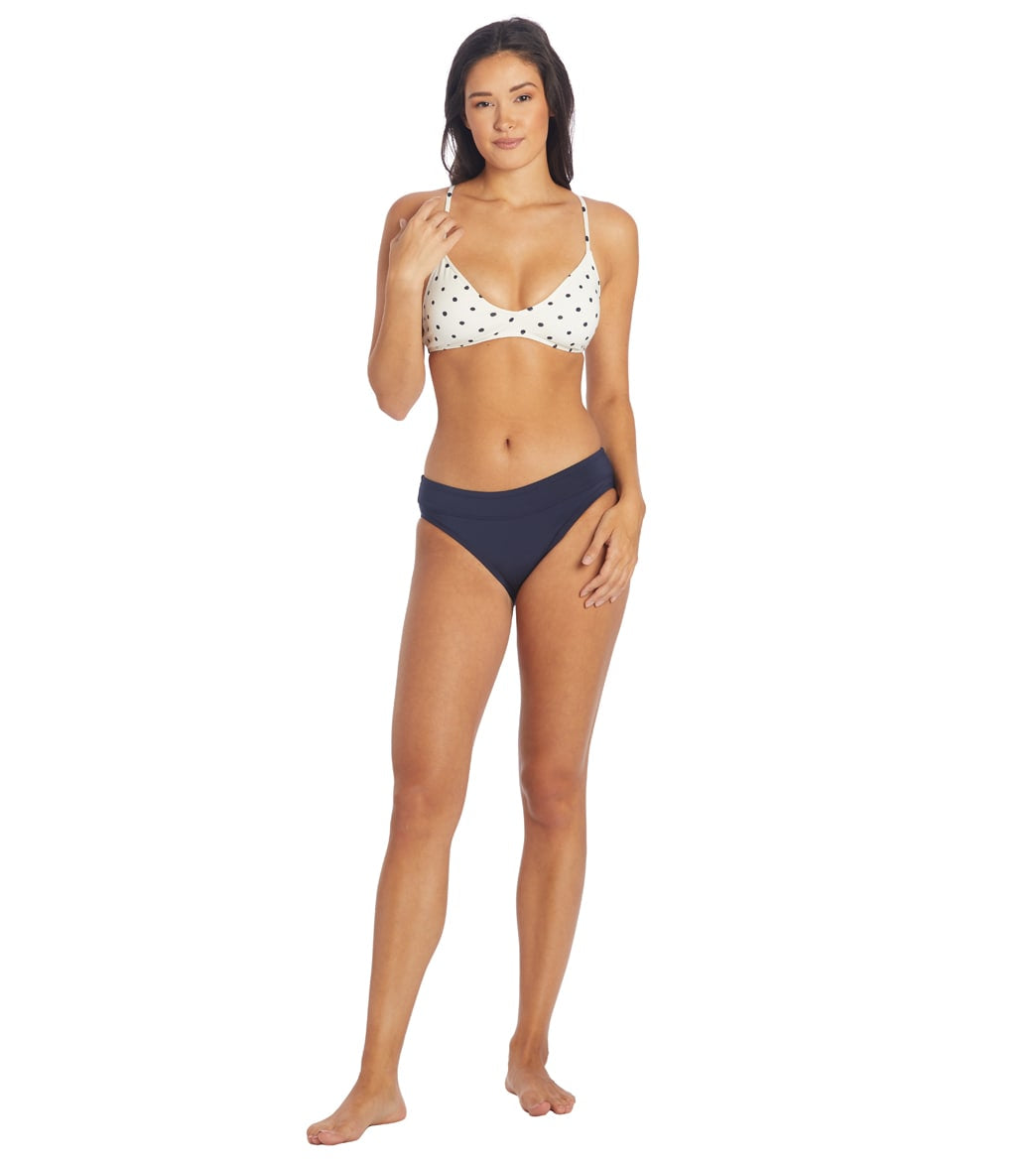 Carve Designs Tamarindo Bikini Top Cloud Polka Dot