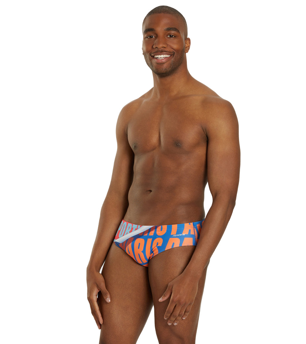 Sporti Paris Metro Pop Brief Swimsuit (26-40) Metro Pop