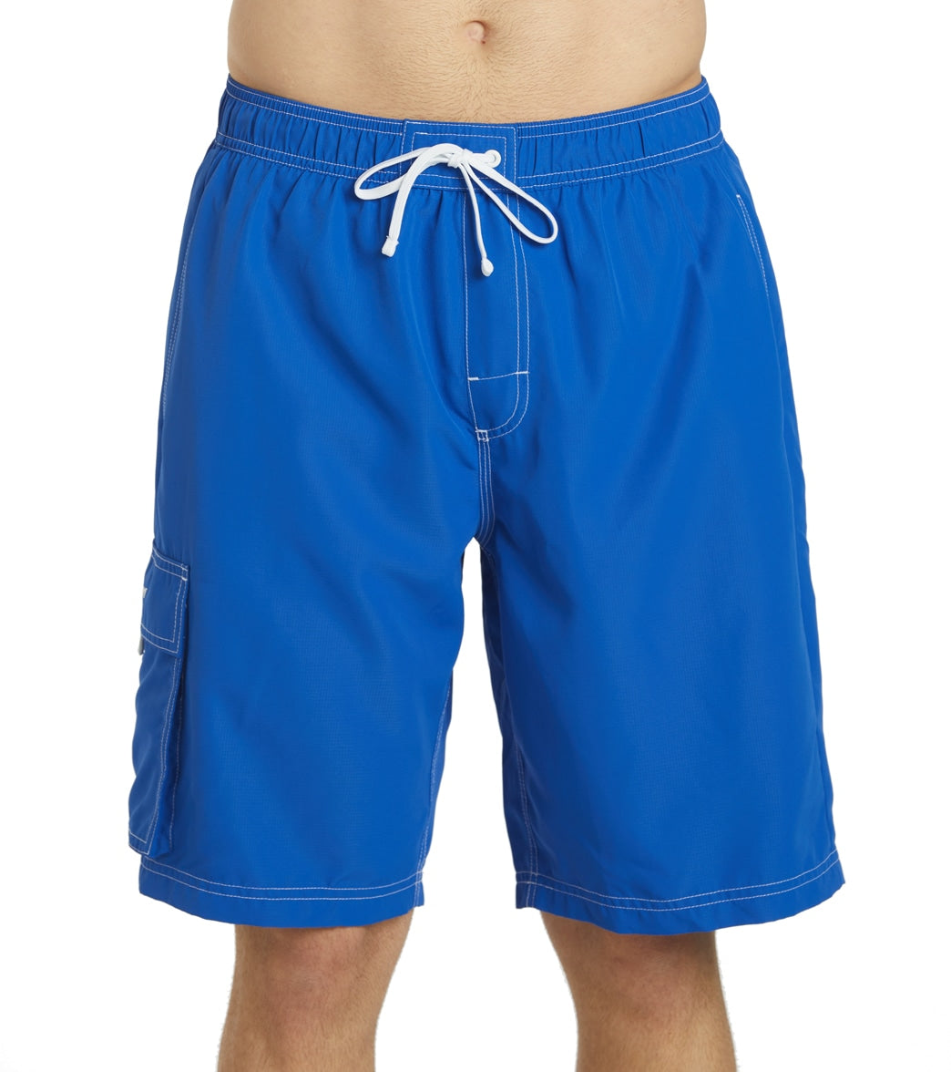 Sporti Men's Hybrid Cargo Swim Trunk Mariner Blue