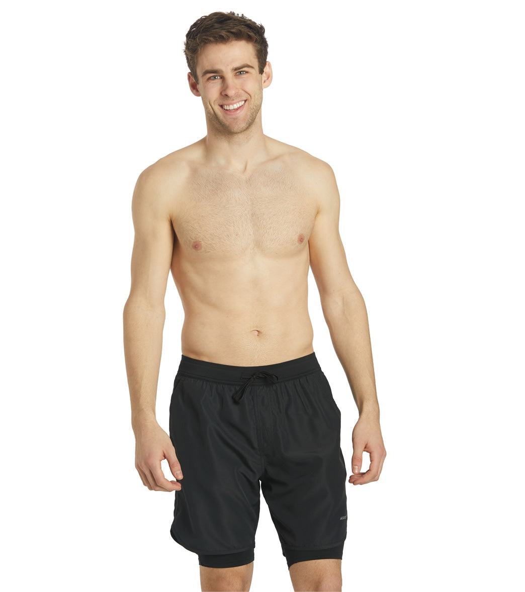 Sporti Men's Active Compressed Athletic Short