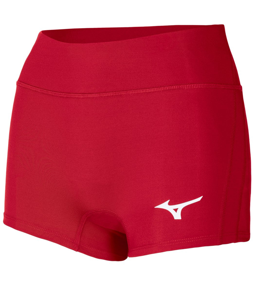 Mizuno Women's Apex 2.5 Inseam Volleyball Shorts Red