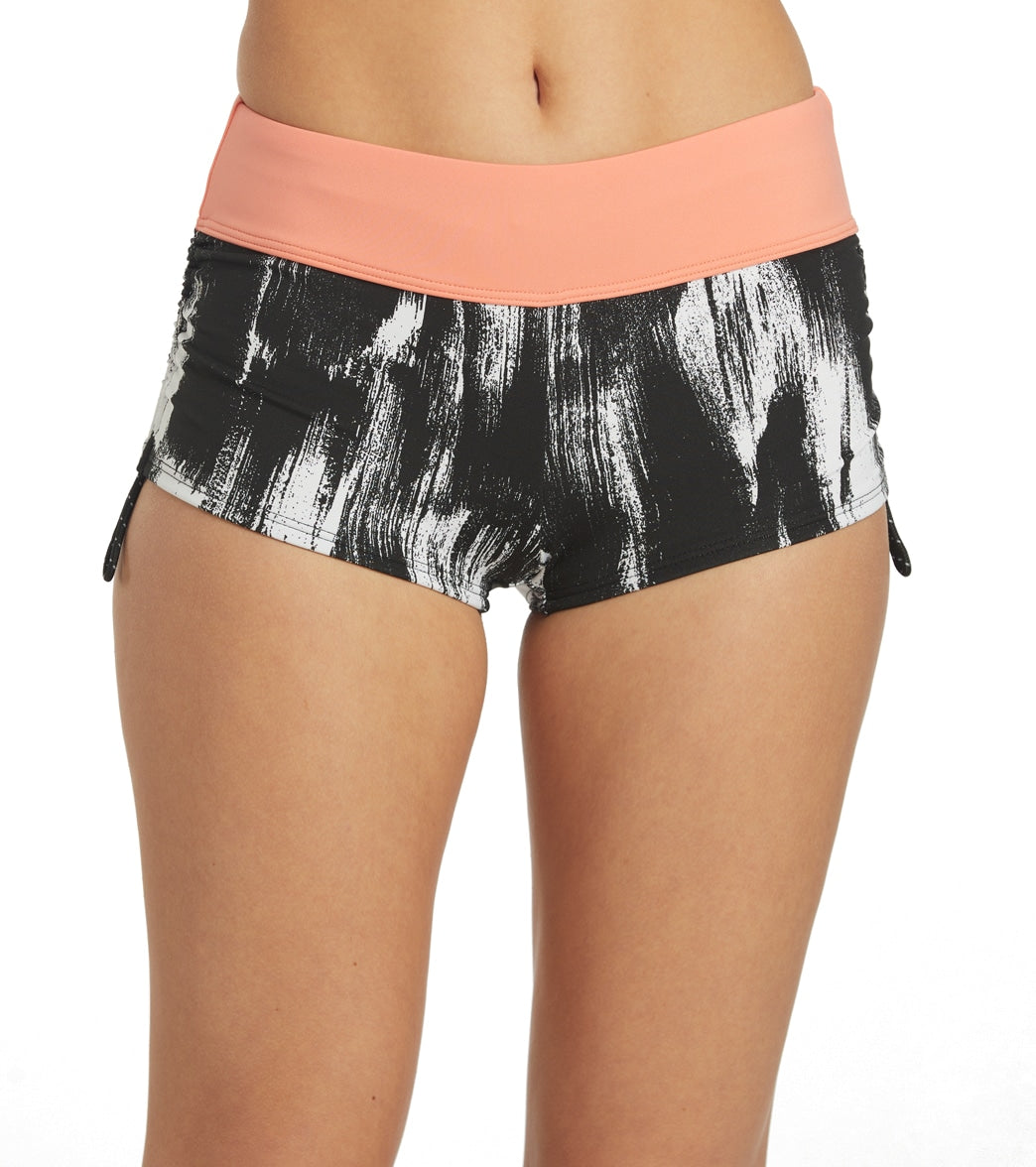 TYR Women's Dry Brush Della Boyshort Black