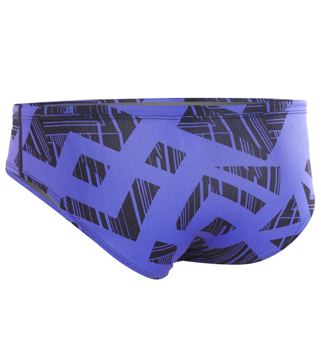 Dolfin Reliance Men's Trax Spliced Brief Swimsuit Purple/Purple