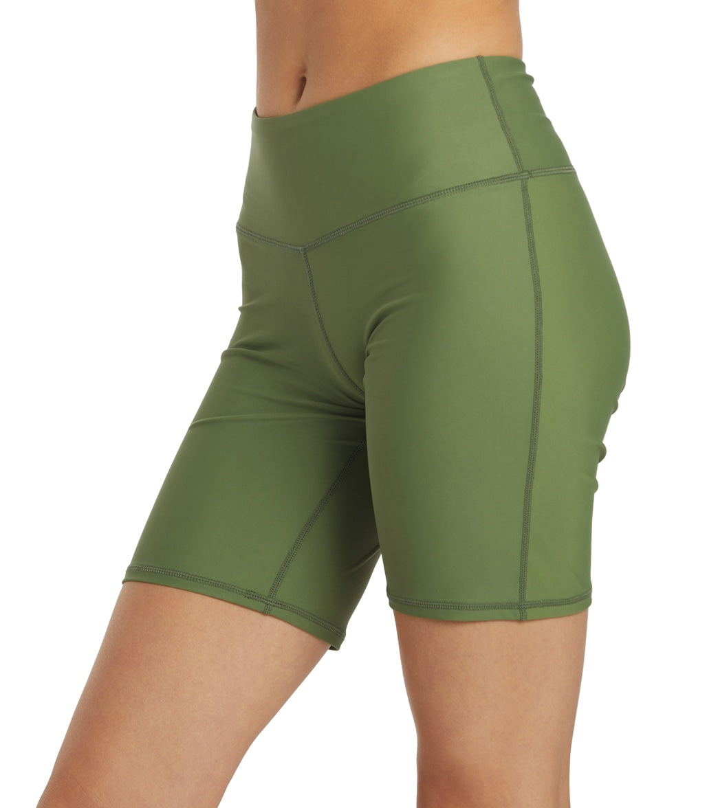 Sporti Active Solid 8 Inseam Swim Short