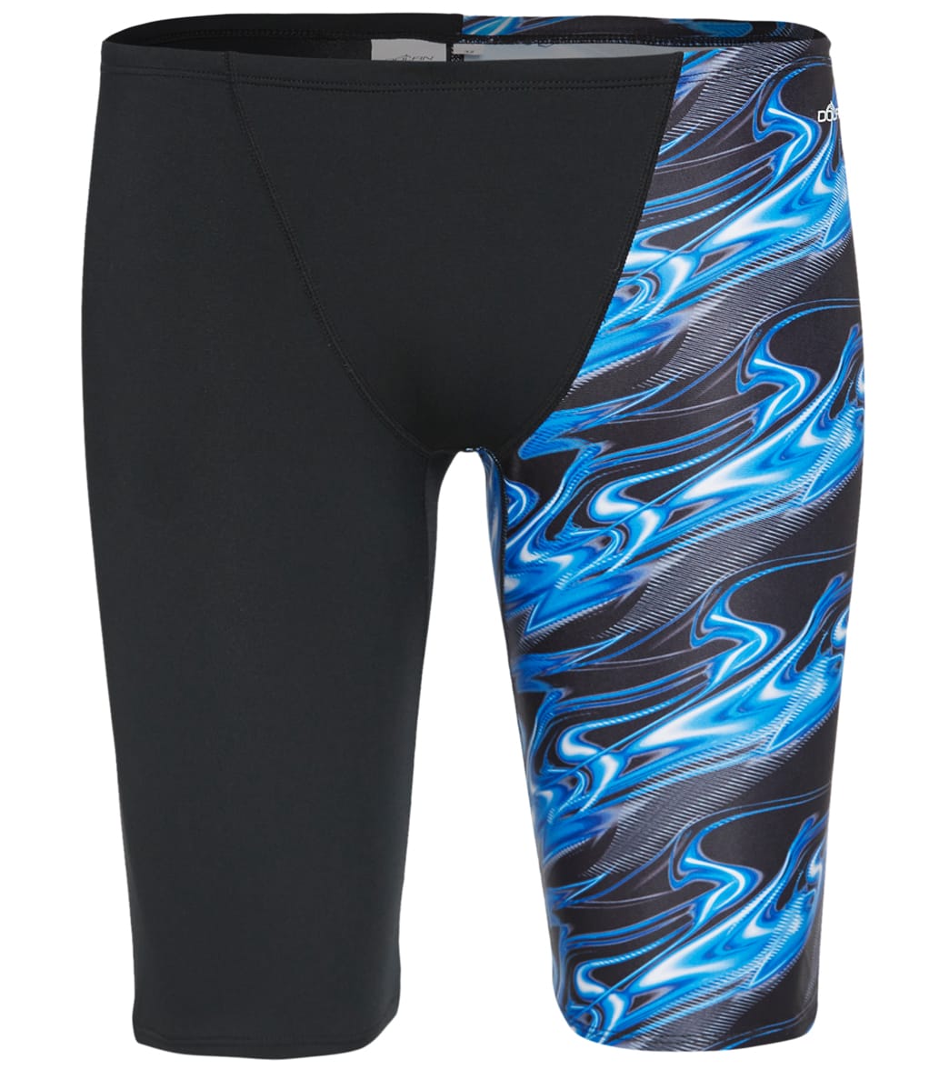 Dolfin Reliance Men's Inferno Team Print Spliced Jammer Swimsuit