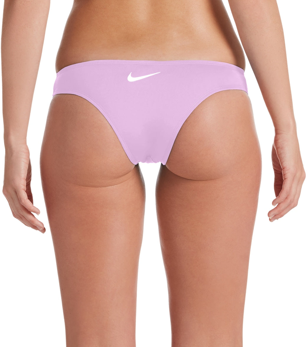 Nike Women's Essential Cheeky Bikini Bottom Fuchsia Glow