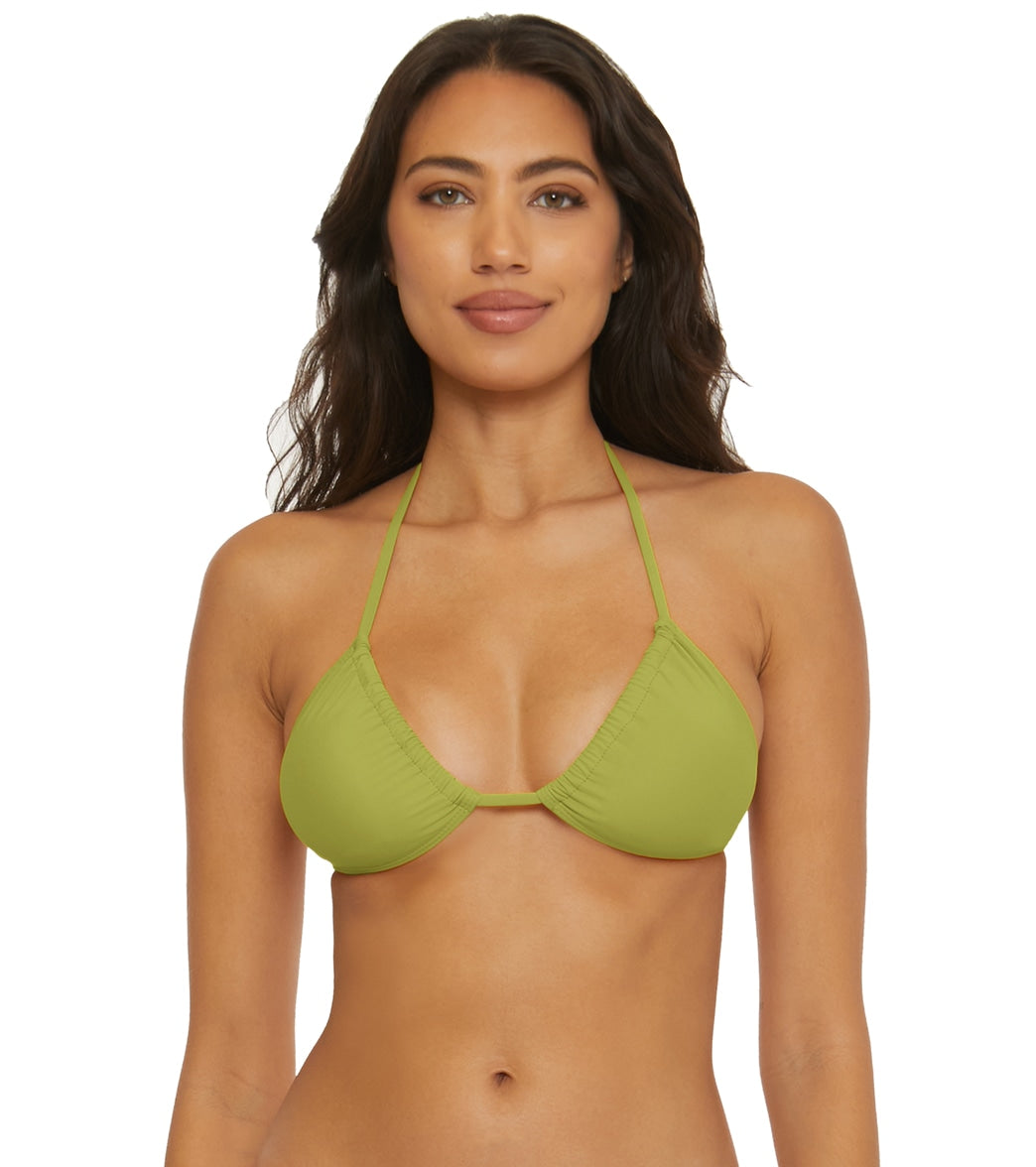 BCA by Rebecca Virtue Women's Tri-Tie Bikini Top Kiwi