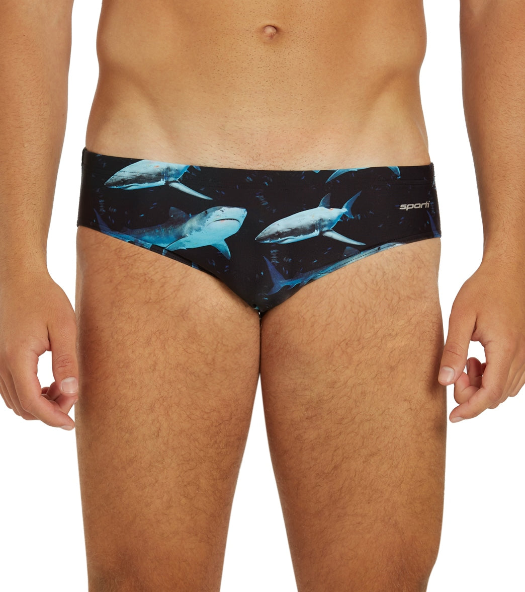 Sporti Sharkies Brief Swimsuit (22-40)