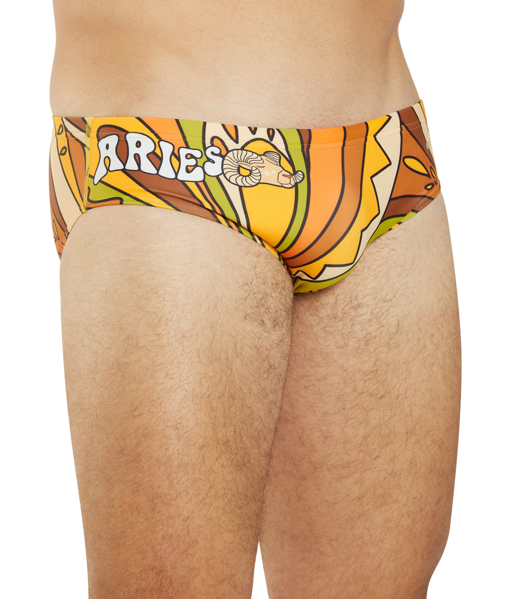 Sporti Groovy Zodiac Aries Brief Swimsuit (26-40)