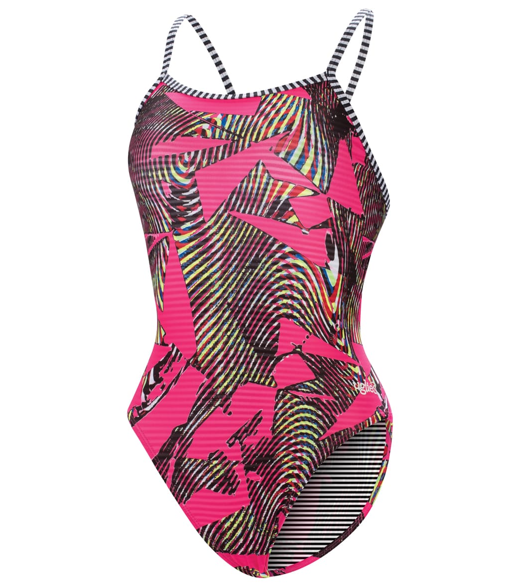 Dolfin Uglies Women's Double Strap Back One Piece Swimsuit