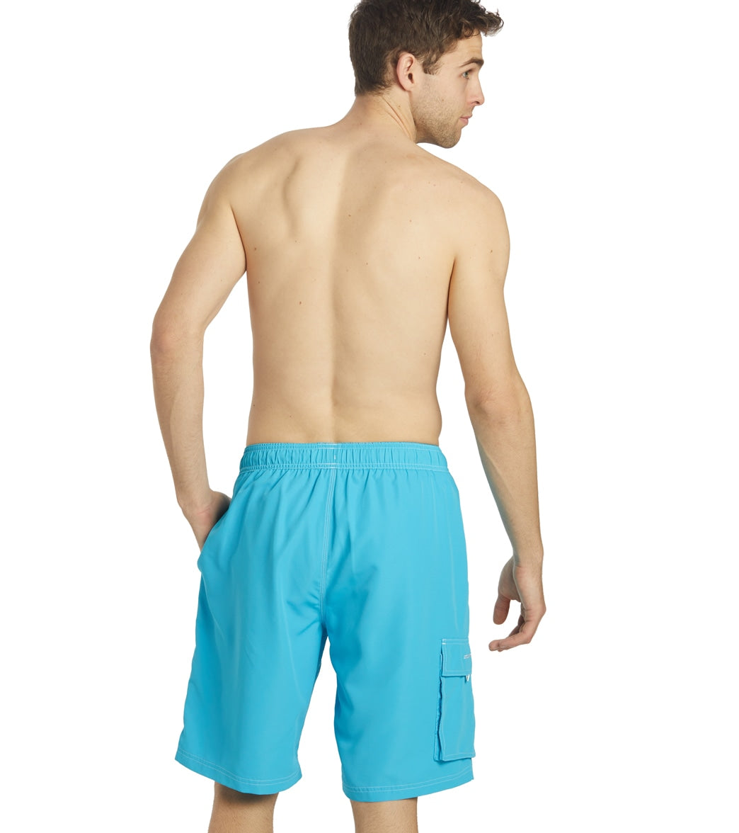 Sporti Men's Hybrid Cargo Swim Trunk Sky Blue