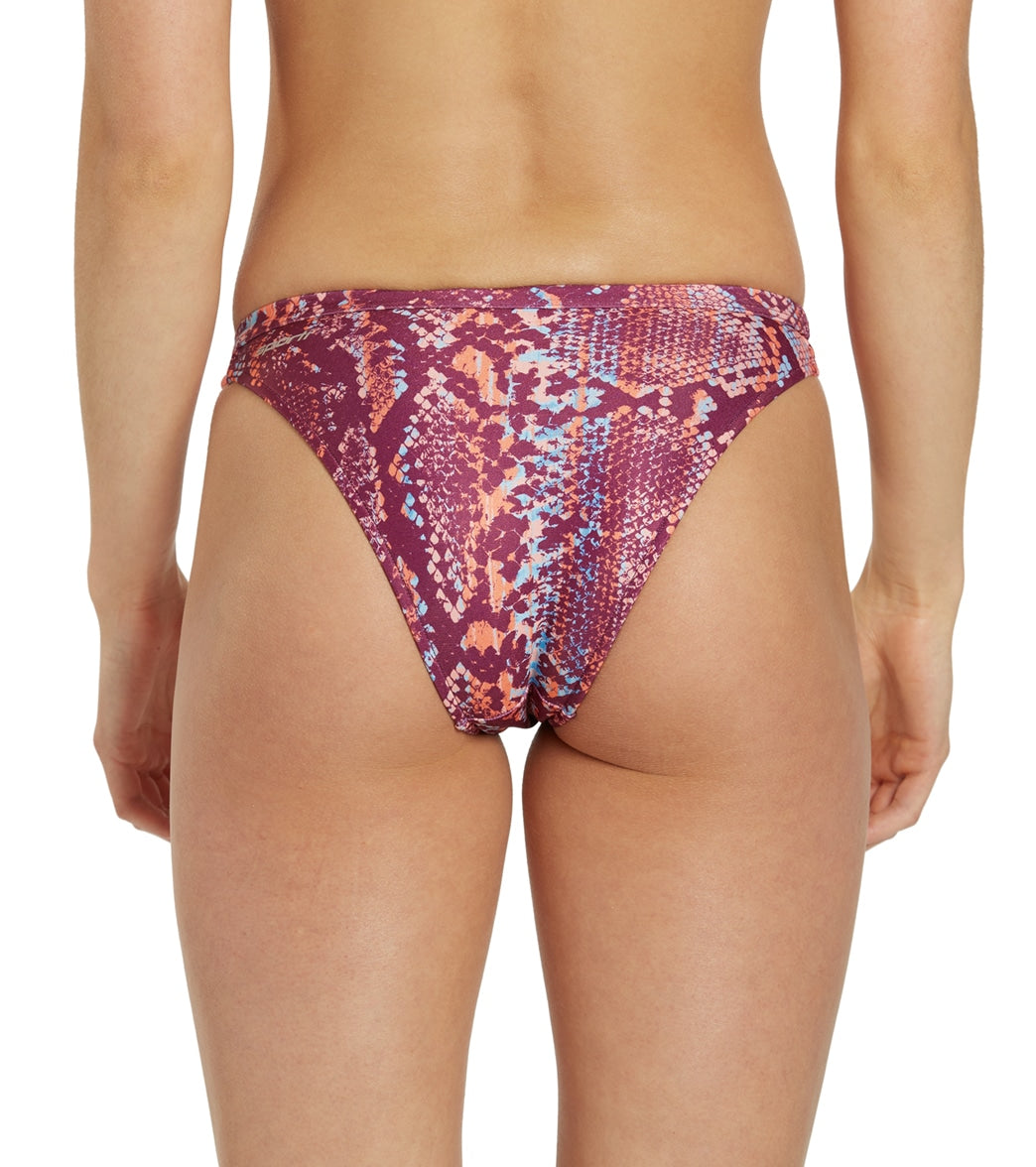 Sporti x Gretchen Walsh Desert Python Tracy Double Strap Bikini Bottom Desert Python