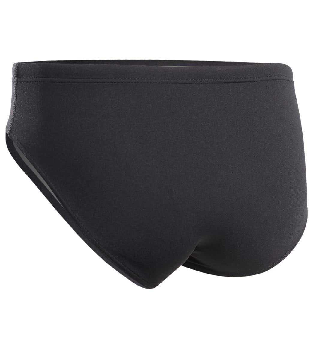 Sporti HydroLast Solid Brief Swimsuit Youth (22-28) Black