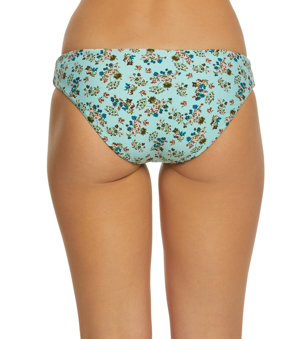 Splendid Picturesque Reversible Bikini Bottom Aqua