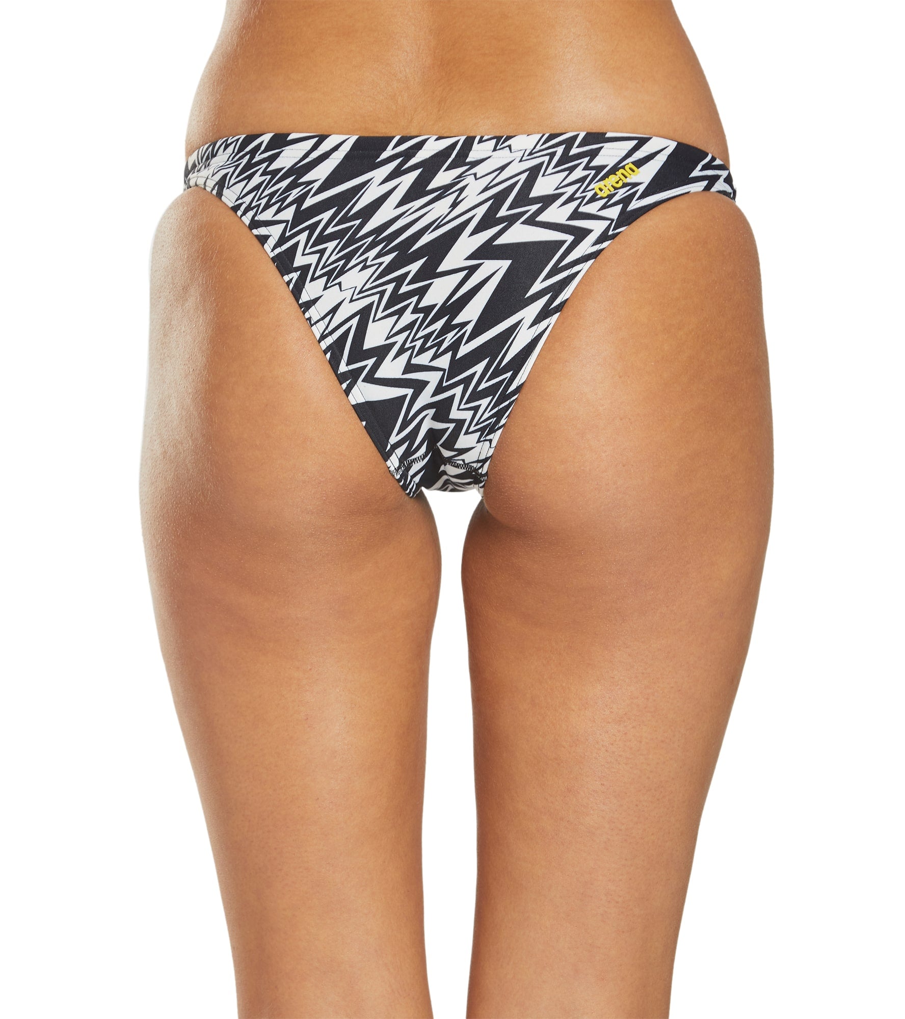 Arena Women's Rulebreaker Free Bikini Bottom Black/White