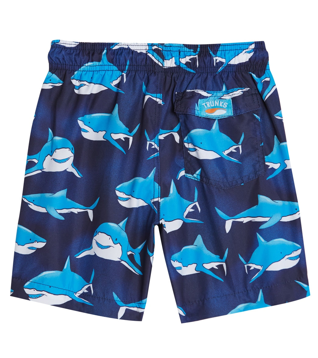 Trunks Surf & Swim Co. Boys' Shark 2-Pack Swim Trunks (Big Kid)