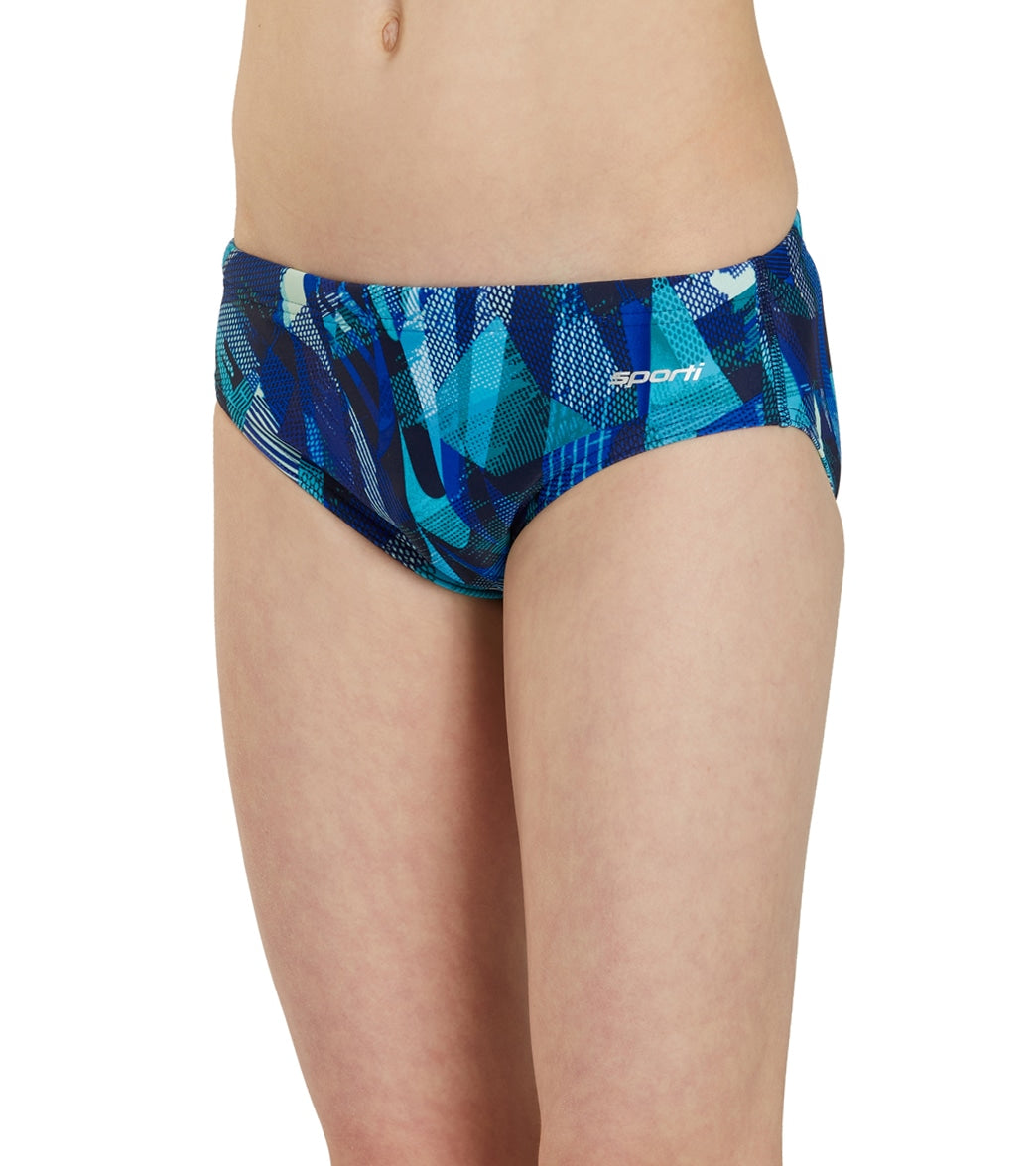 Sporti Catalyst Brief Swimsuit Youth (22 - 28) Blue