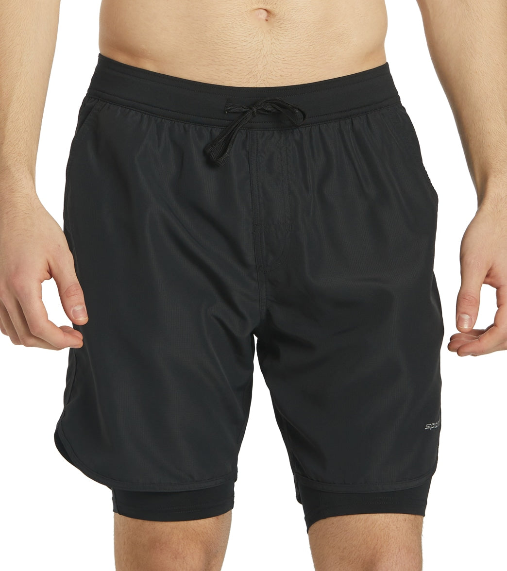 Sporti Men's Active Compressed Athletic Short