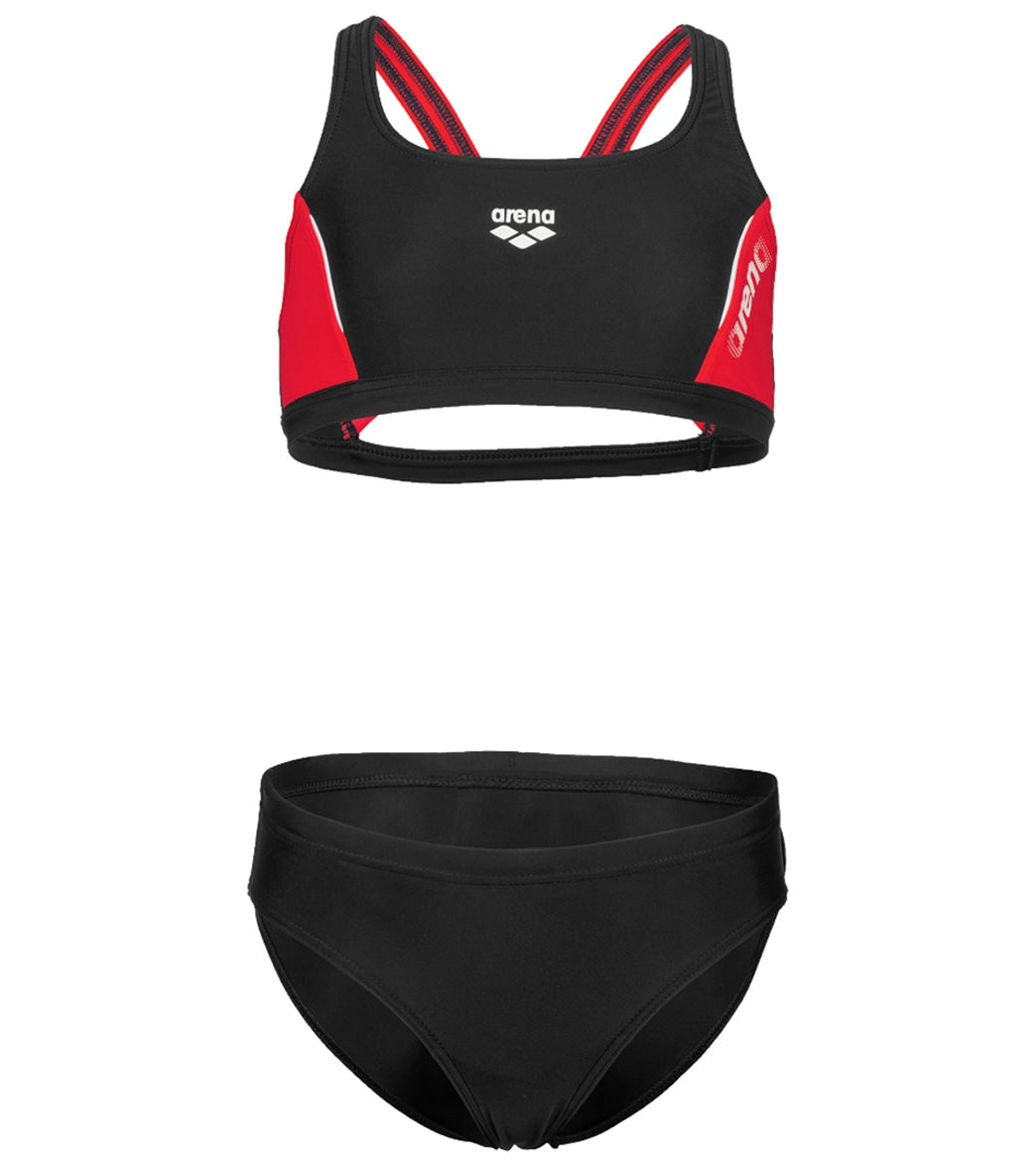 Arena Girls' G Thrice Jr Two Piece Bikini Set (Little Kid, Big Kid)