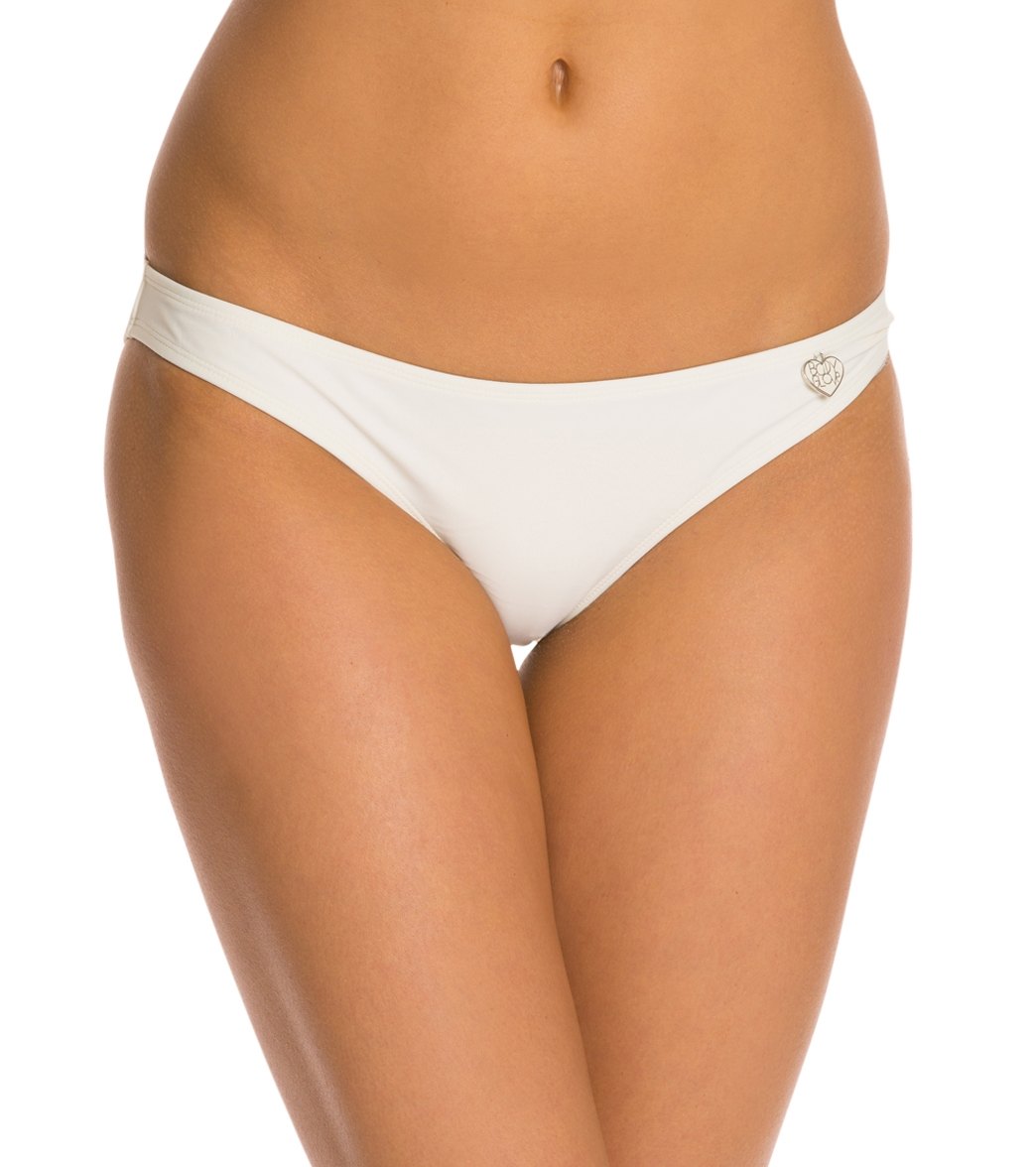 Body Glove Swimwear Smoothies Basic Bikini Bottom Ivory