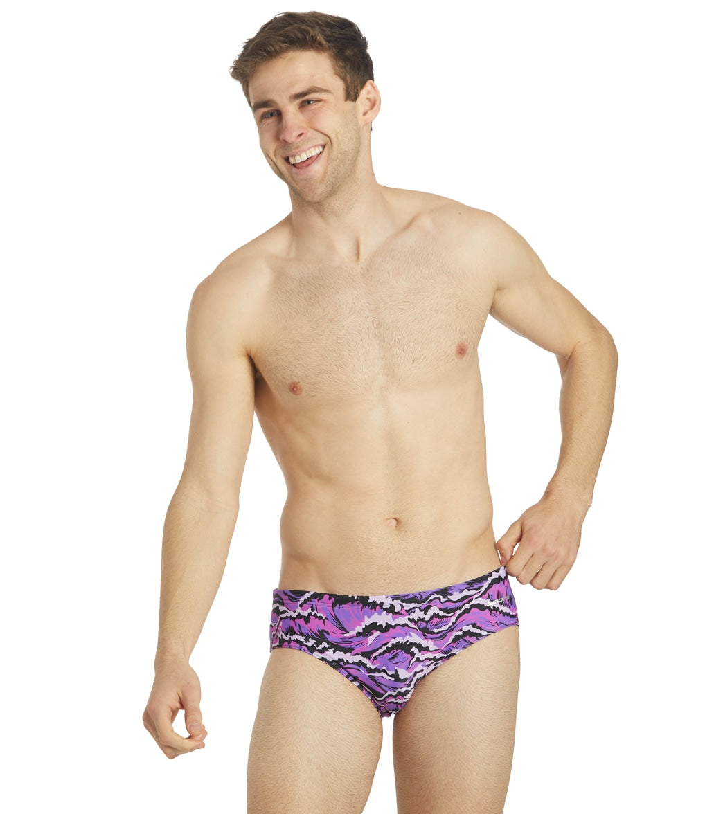 Sporti New Waves Brief Swimsuit (22-40) Purple