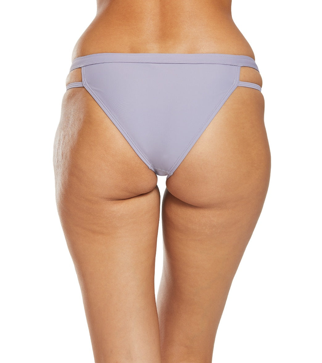 Sporti Solid Cheeky Bikini Swim Bottom