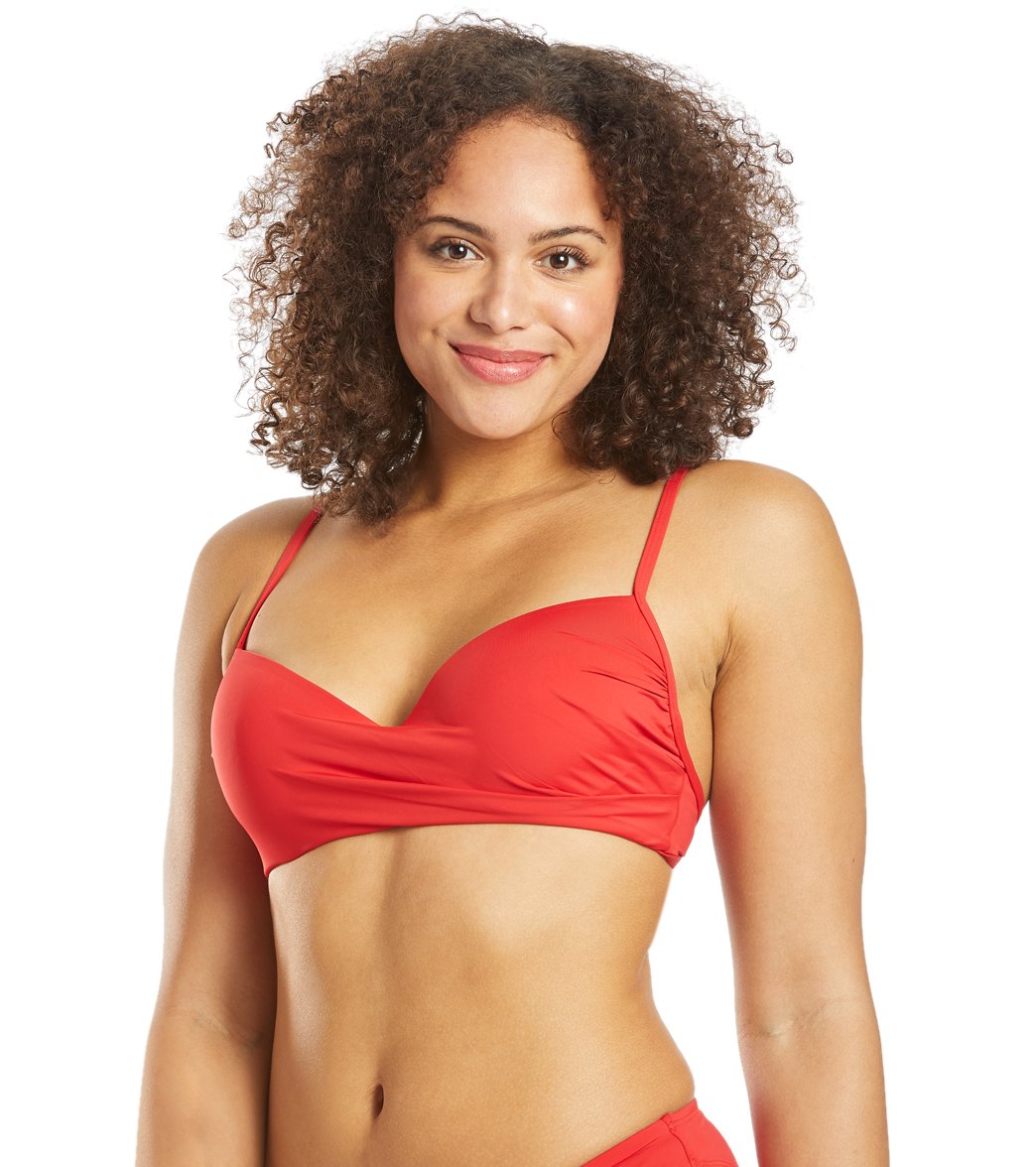 Skye Solid Liz Underwire Bikini Top