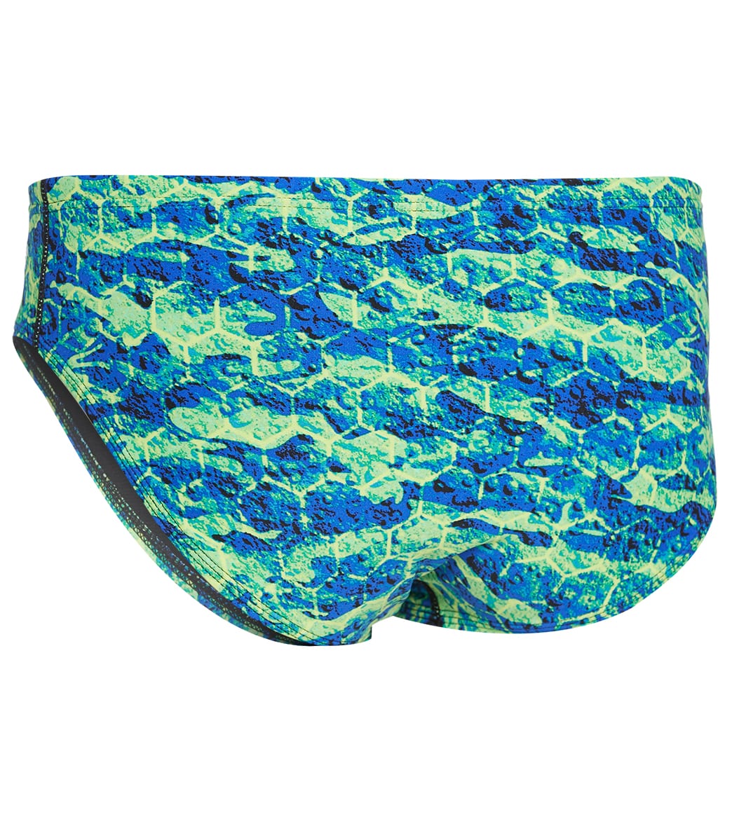 TYR Men's Agran Wave Racer Brief Swimsuit