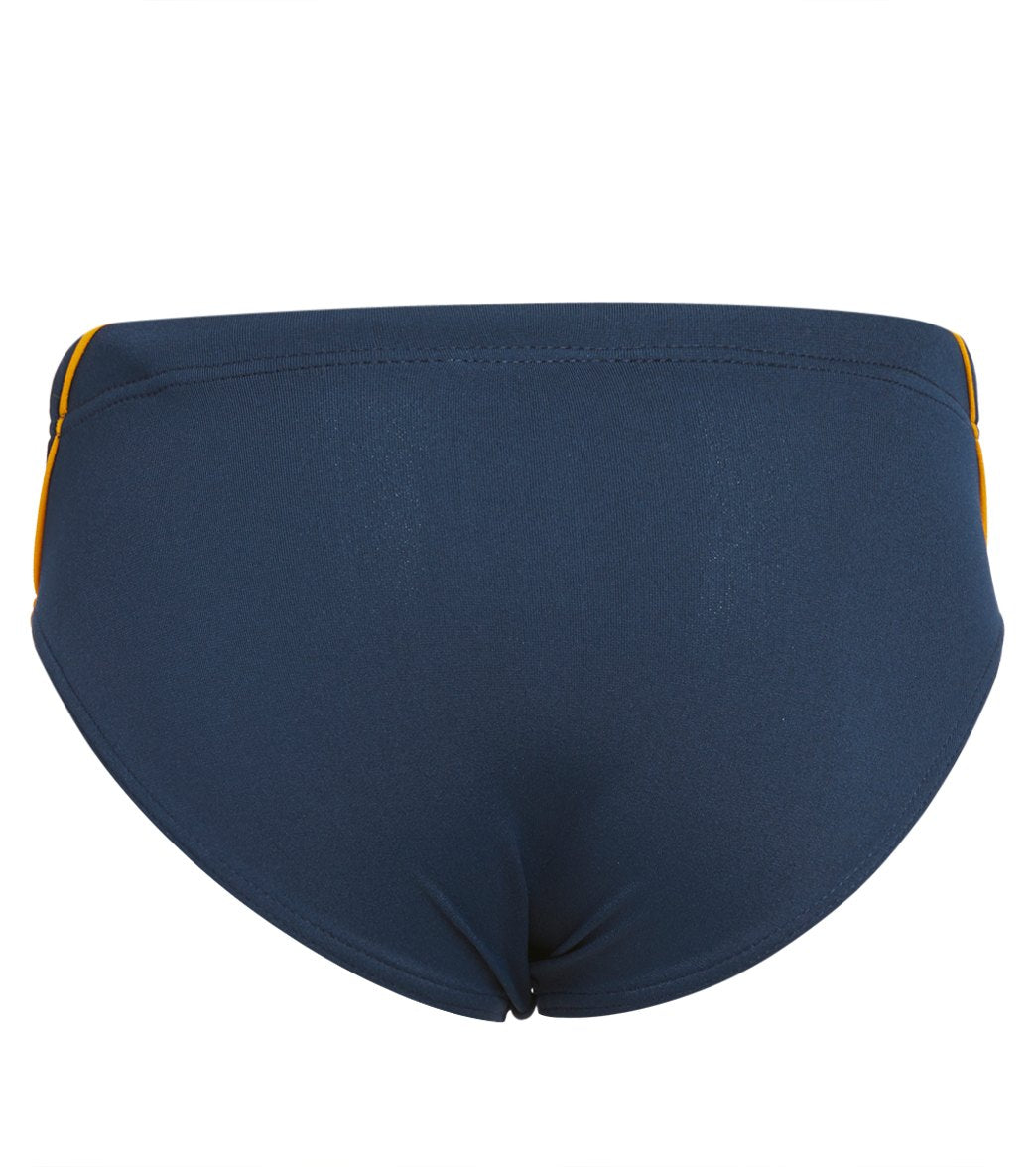 Sporti HydroLast Splice Brief Swimsuit Youth (22-28) Navy/Gold