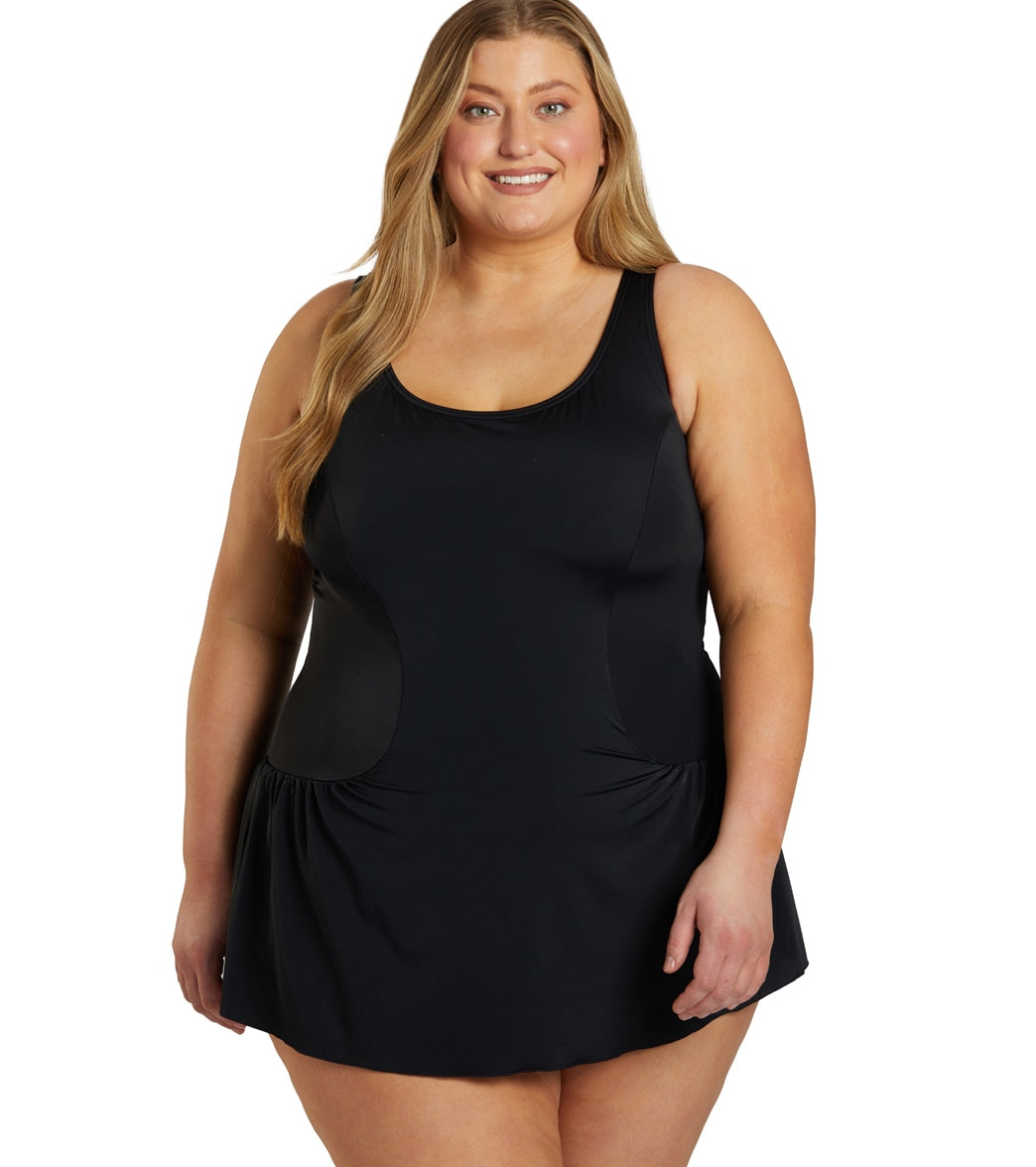 Sporti Plus Size Swim Dress