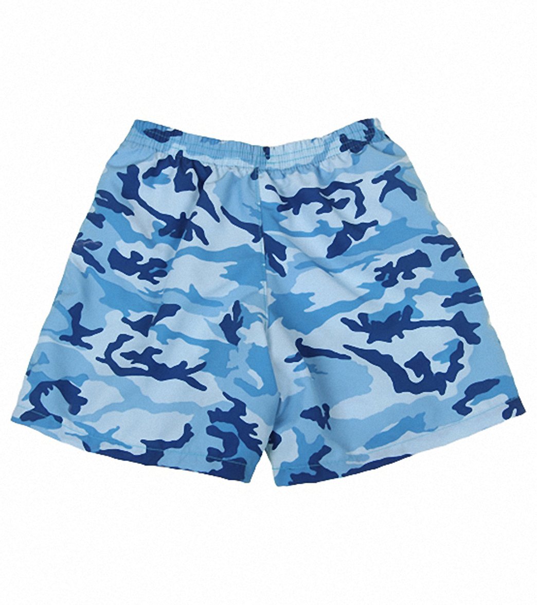 Tidepools Boys' Camouflage Elastic Waist Boardshorts (4-14)