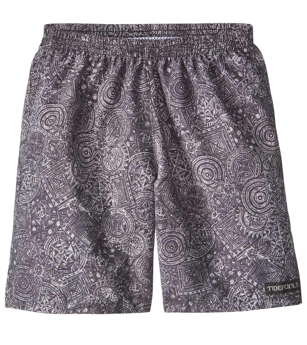 Tidepools Boys' Sundial Long Trunks (Toddler, Little Kid)