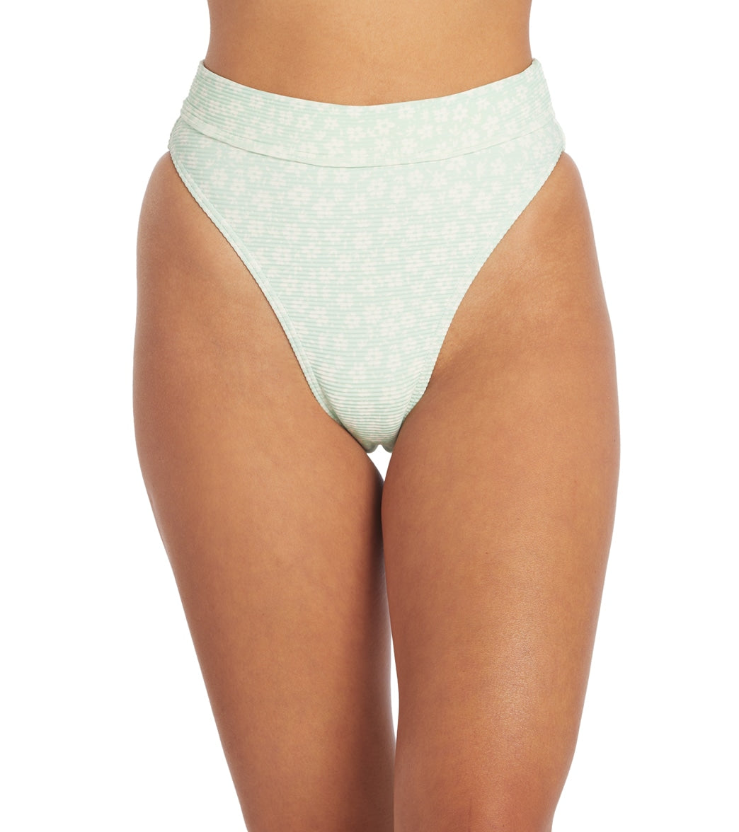 Billabong Women's Crush On You Maui Rider Bikini Bottom Mint to Be