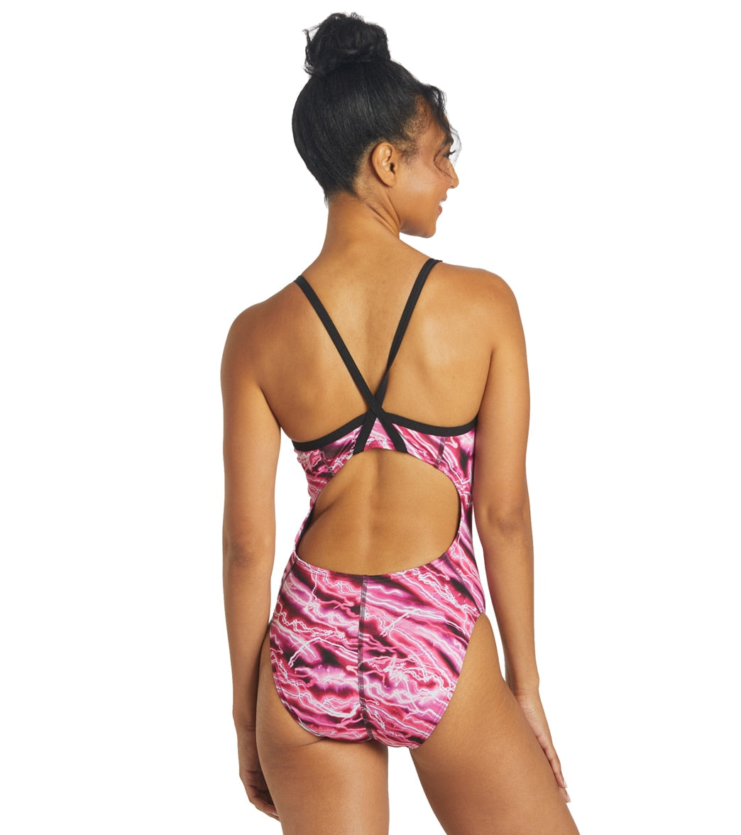 Sporti HydroLast Flash Thin Strap One Piece Swimsuit (26-40)