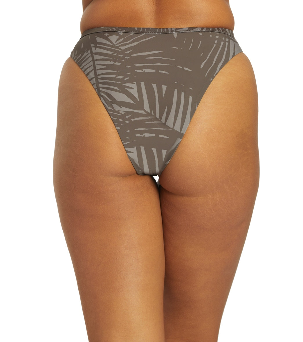 Sporti x Stef Corgel Isla Palm Shadow High Waisted Cheekini Bottom