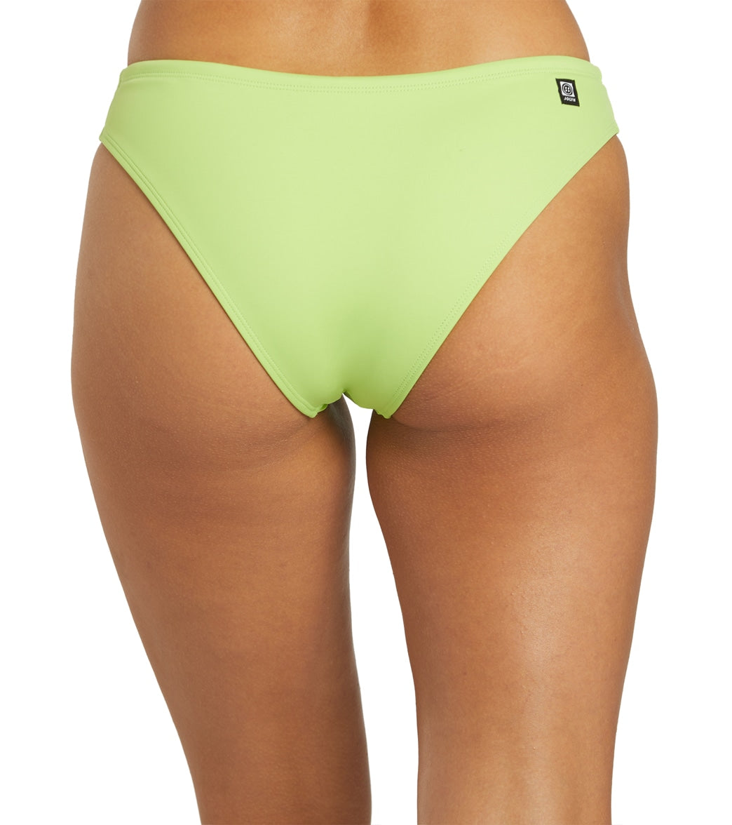 JOLYN Women's Koa Solid Bikini Bottom