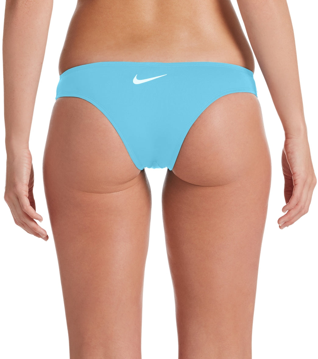 Nike Women's Essential Cheeky Bikini Bottom Chlorine Blue