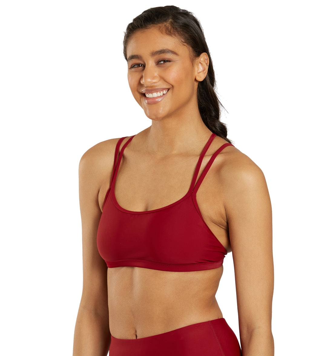 Sporti Active Double Cross Workout Bikini Top