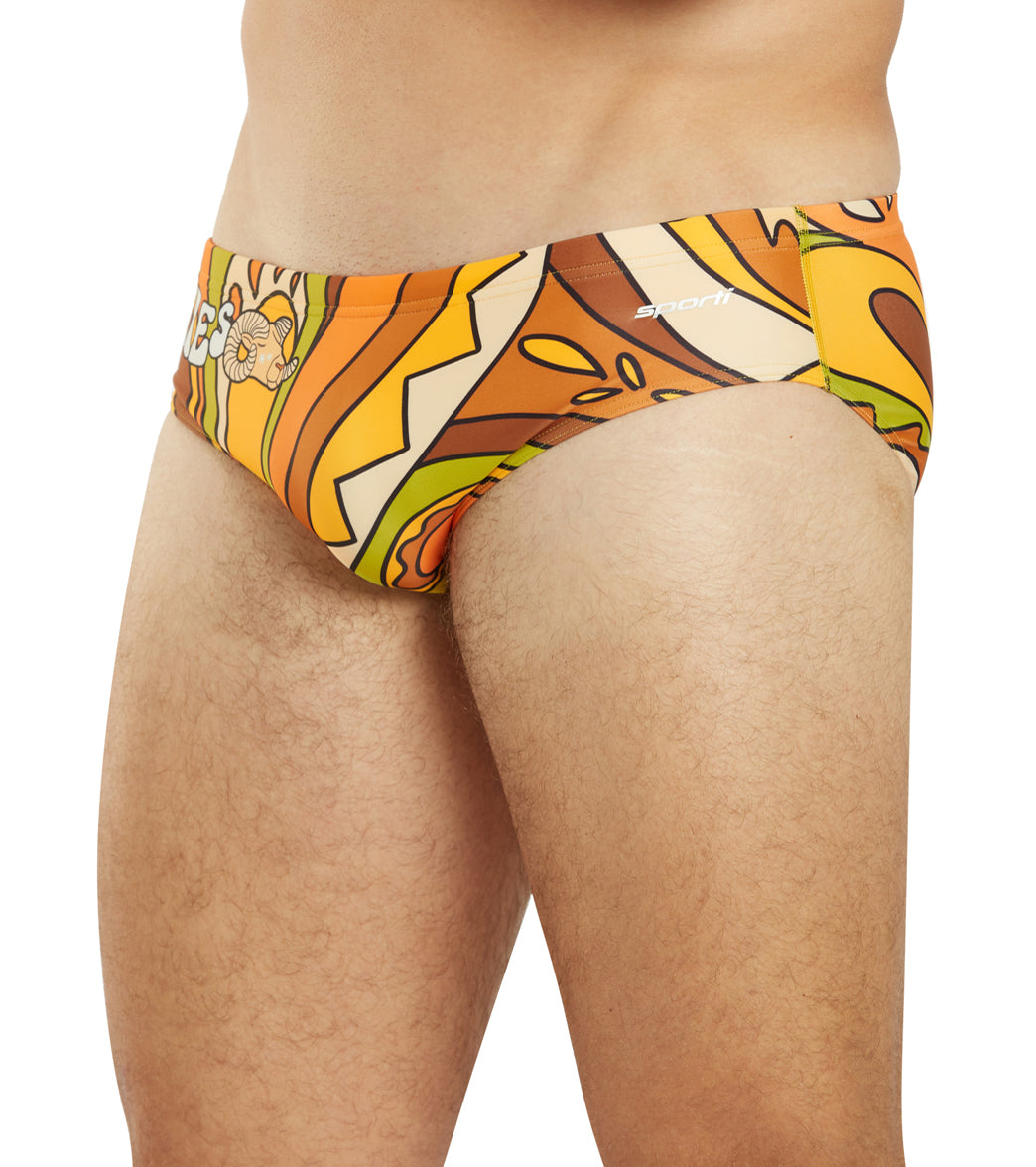 Sporti Groovy Zodiac Aries Brief Swimsuit (26-40) Aries