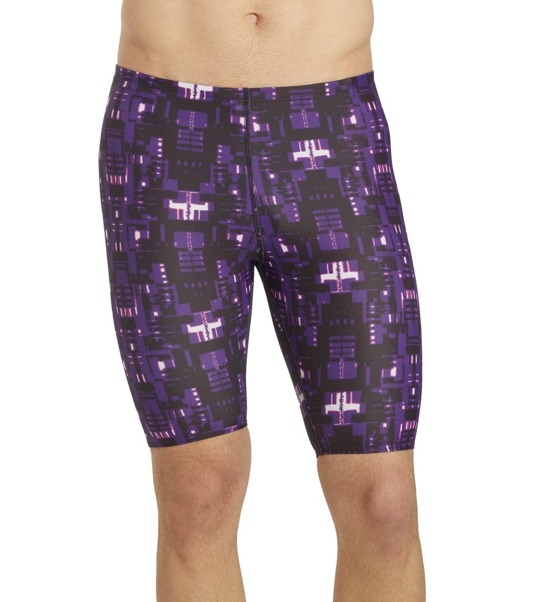 iSwim Varsity Blur Jammer Swimsuit (22-40) Purple