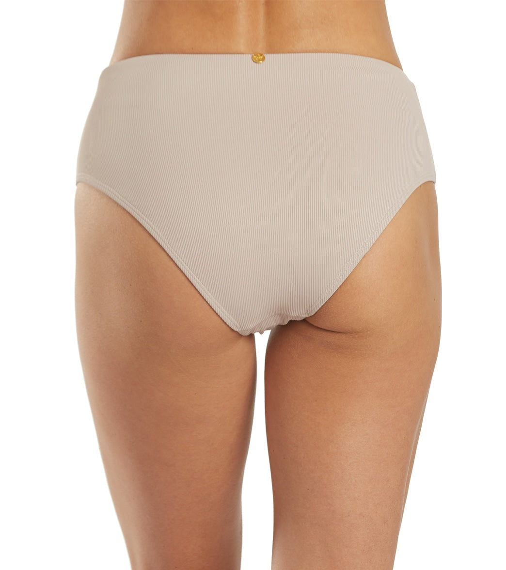 Quintsoul Women's Malibu High Rise Bikini Bottom Bark