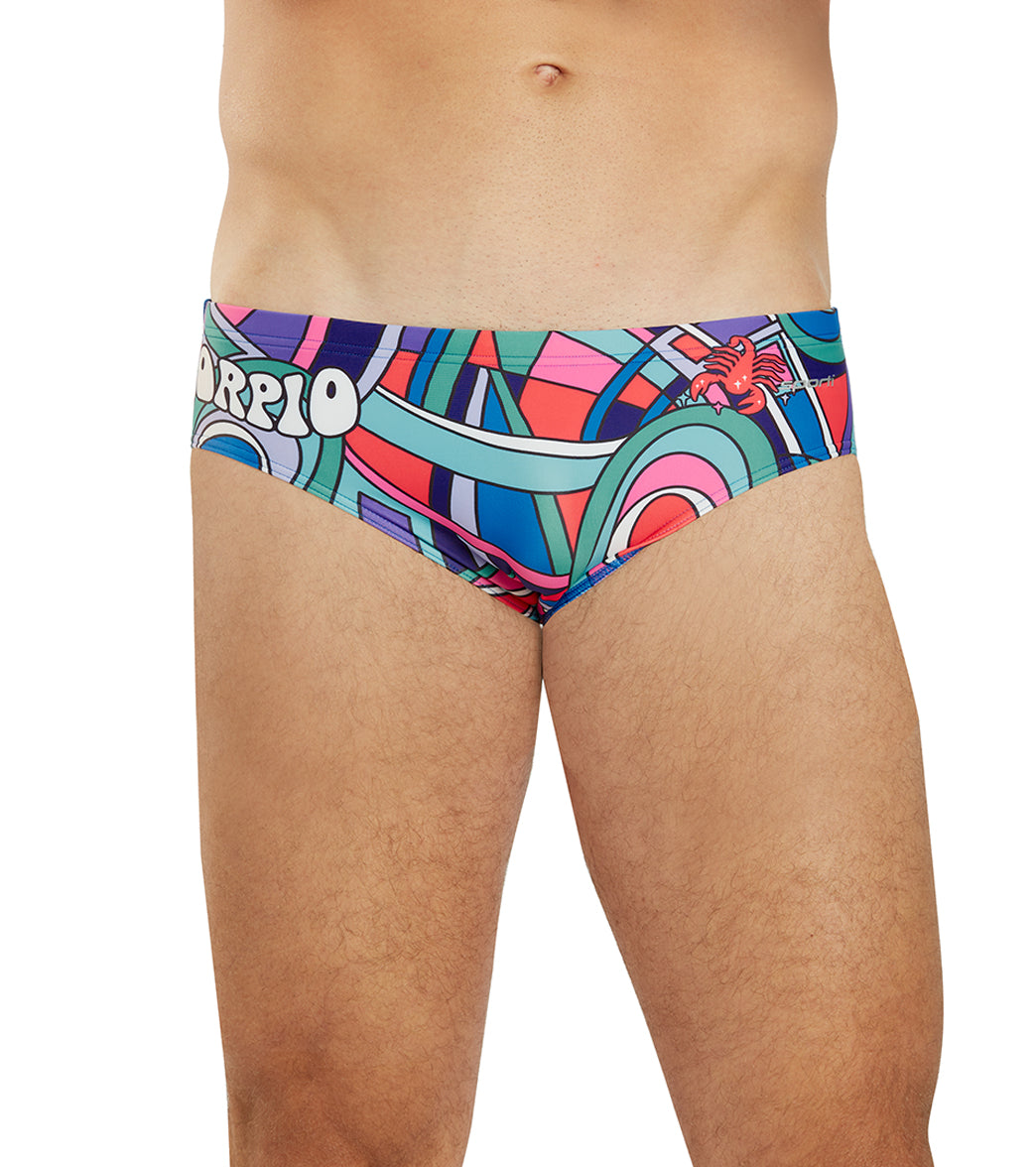 Sporti Groovy Zodiac Scorpio Brief Swimsuit (26-40) Scorpio